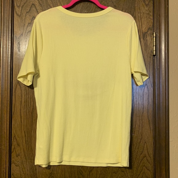 A New Day: Women's Short Sleeve Ribbed T-Shirt - Picture 6 of 7